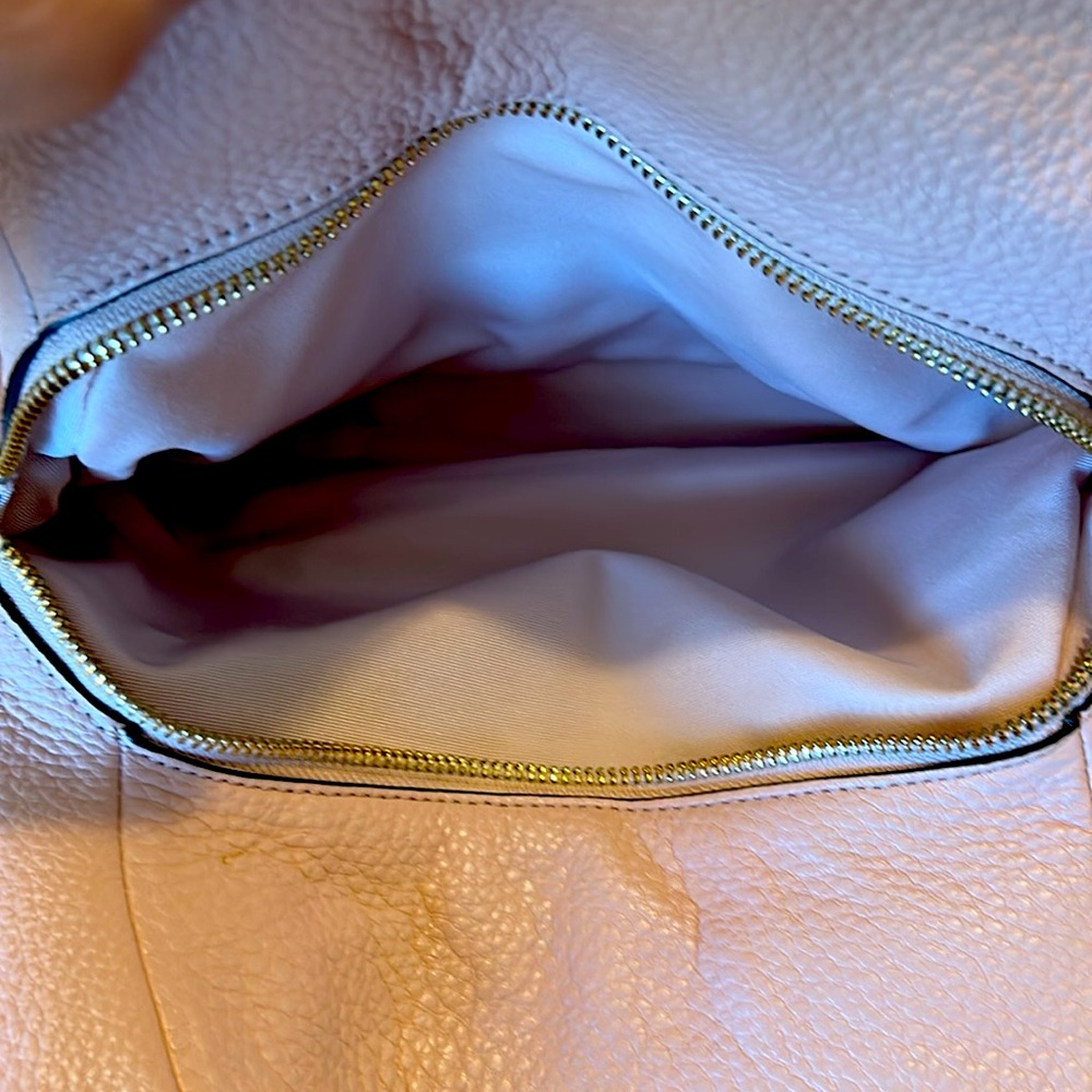 Coach Edie Leather Handbag Blush Pink - Picture 9 of 12